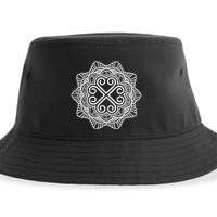 Hmong Miao Hmoob Traditional Pattern Sustainable Bucket Hat