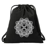 Hmong Miao Hmoob Traditional Pattern Drawstring Bag