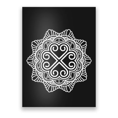 Hmong Miao Hmoob Traditional Pattern Poster