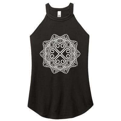 Hmong Miao Hmoob Traditional Pattern Women's Perfect Tri Rocker Tank