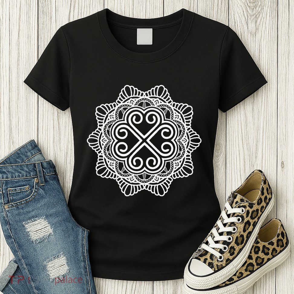 Hmong Miao Hmoob Traditional Pattern Womens T-Shirt