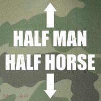 Half Man Half Horse Funny Legacy Tie Dye Trucker Hat