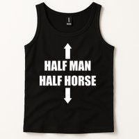 Half Man Half Horse Funny Tank Top