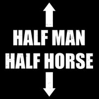 Half Man Half Horse Funny Tank Top