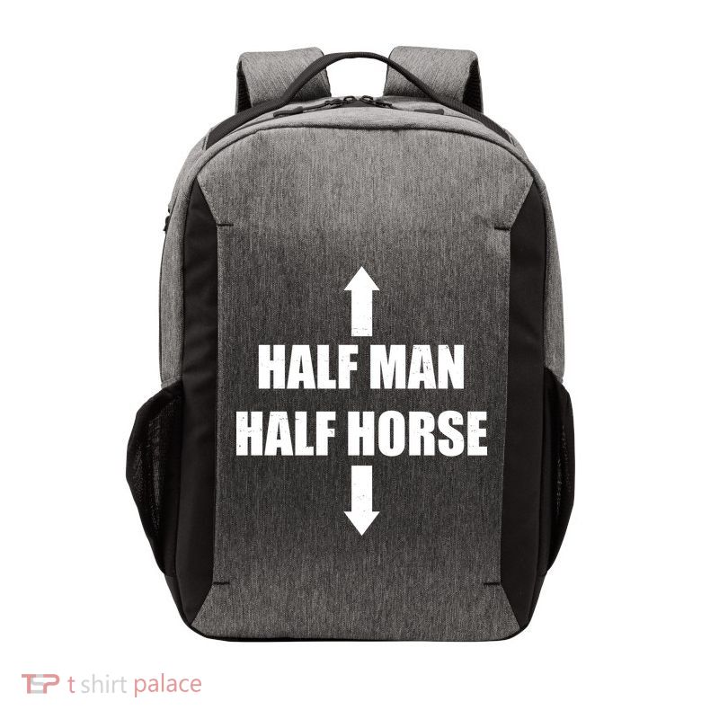 Half Man Half Horse Funny Vector Backpack