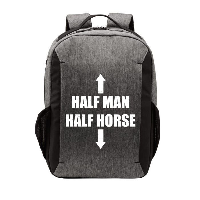 Half Man Half Horse Funny Vector Backpack