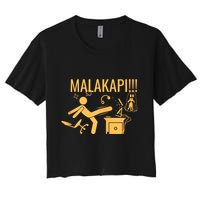 Hmong MALAKAPI Women's Crop Top Tee