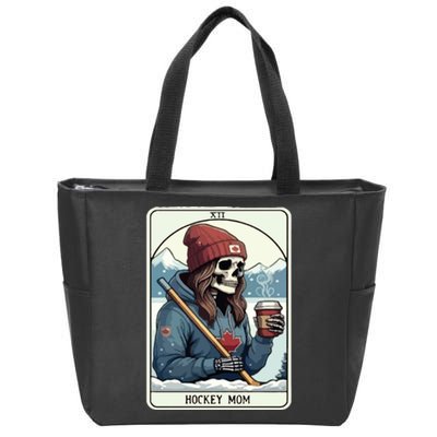 Hockey Mom Halloween Zip Tote Bag