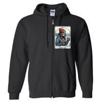 Hockey Mom Halloween Full Zip Hoodie