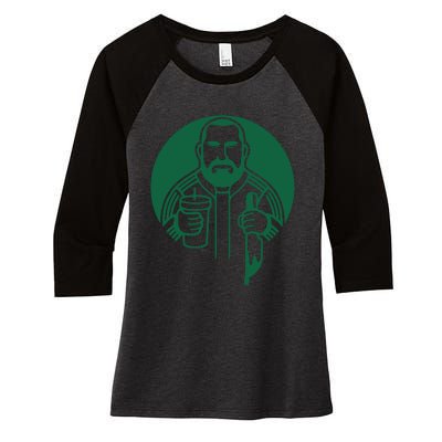 Homage Memorial Women's Tri-Blend 3/4-Sleeve Raglan Shirt