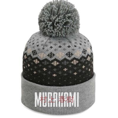 Haruki Murakami The Baniff Cuffed Pom Beanie