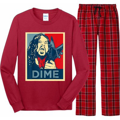 Heavy Metal Hope Poster Dime Dimebag Obama Darrell Guitar Long Sleeve Pajama Set