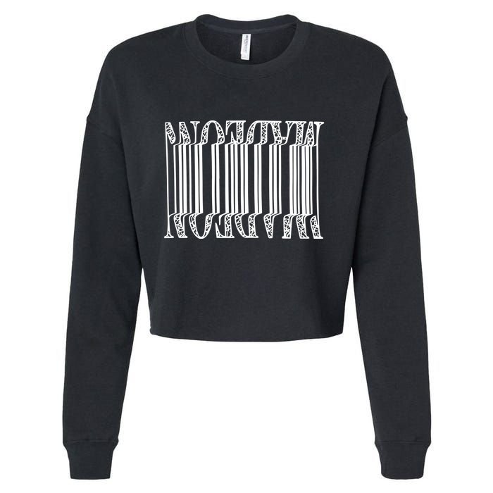 Hidden Madeon Cropped Pullover Crew