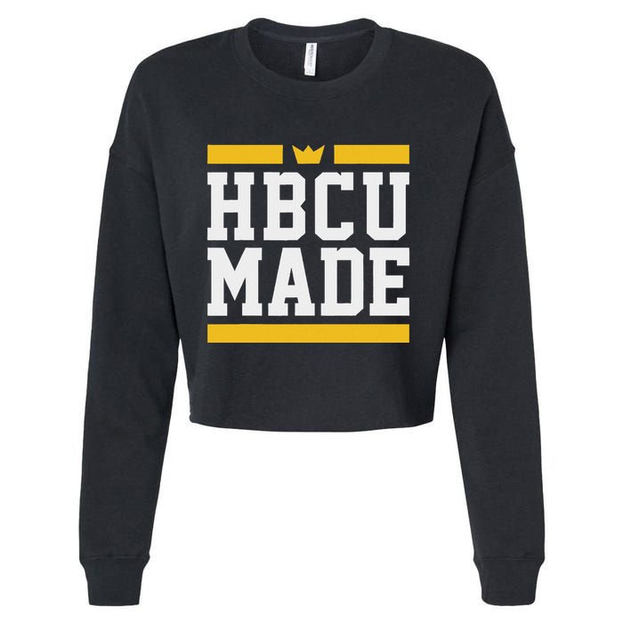 Hbcu Made Historically Black College And Cropped Pullover Crew