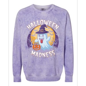 Halloween Madness Colorblast Crewneck Sweatshirt