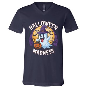 Halloween Madness V-Neck T-Shirt