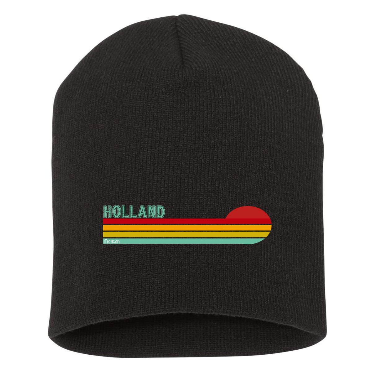 Holland Michigan Short Acrylic Beanie