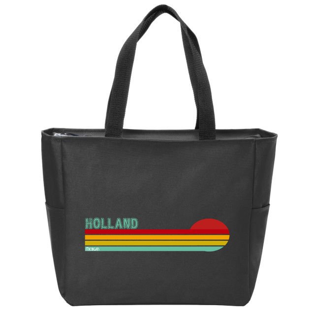 Holland Michigan Zip Tote Bag