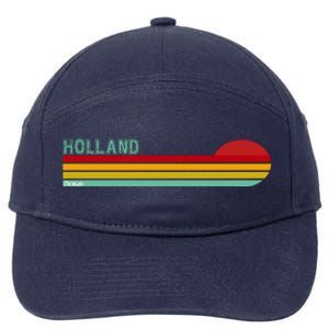 Holland Michigan 7-Panel Snapback Hat