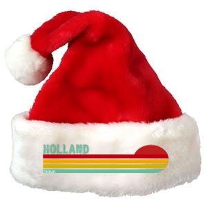 Holland Michigan Premium Christmas Santa Hat