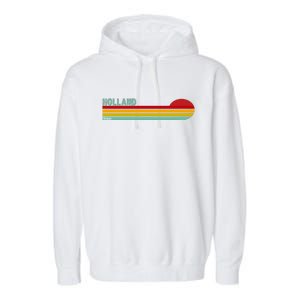 Holland Michigan Garment-Dyed Fleece Hoodie