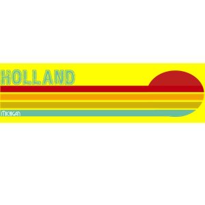 Holland Michigan Bumper Sticker