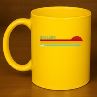 Holland Michigan 11oz C Handle Ceramic Mug