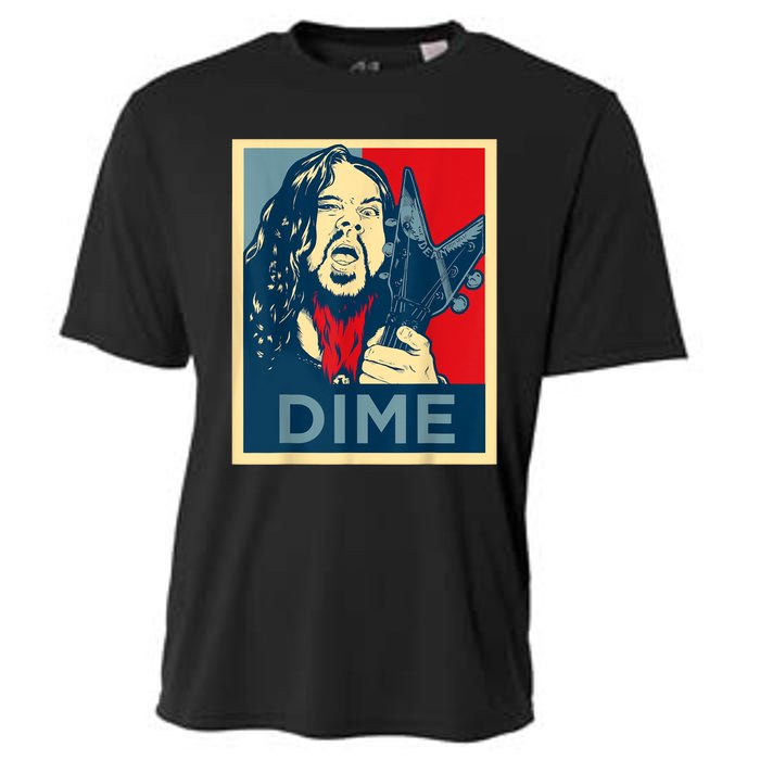 Heavy Metal Hope Poster Dime Dimebag Obama Darrell Guitar Cooling Performance Crew T-Shirt