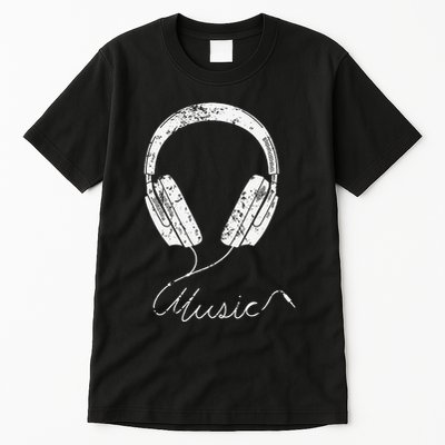 Headphone Music Tall T-Shirt