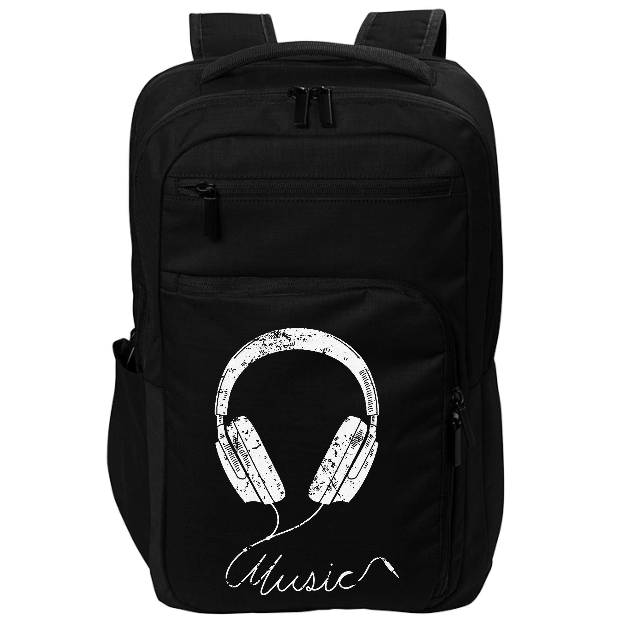 Headphone Music Impact Tech Backpack
