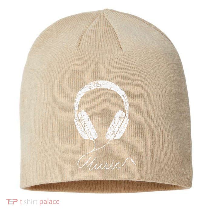 Headphone Music Sustainable Beanie