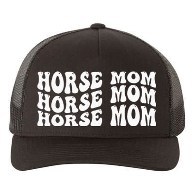 Horse Mom Yupoong Adult 5-Panel Trucker Hat