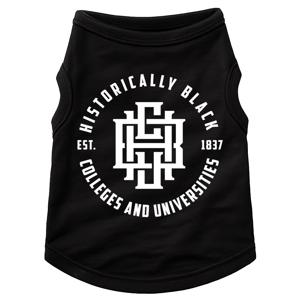 Hbcu Monogram Historically Black Colleges And Universities Great Gift Doggie Tank