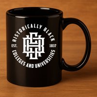 Hbcu Monogram Historically Black Colleges And Universities Great Gift 11oz C Handle Ceramic Mug