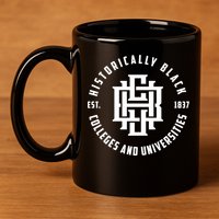 Hbcu Monogram Historically Black Colleges And Universities Great Gift 11oz C Handle Ceramic Mug