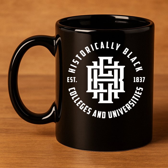 Hbcu Monogram Historically Black Colleges And Universities Great Gift 11oz C Handle Ceramic Mug