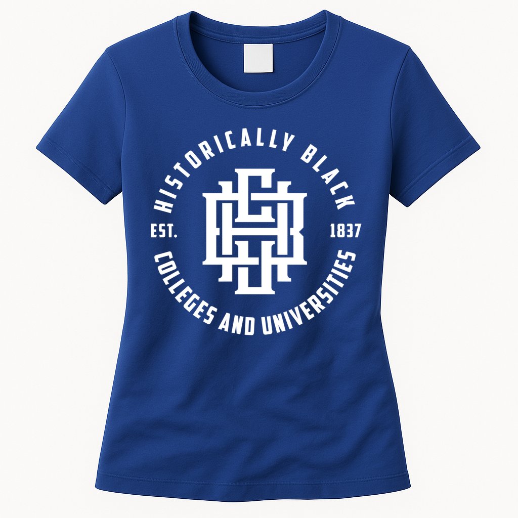 Hbcu Monogram Historically Black Colleges And Universities Great Gift Womens T-Shirt