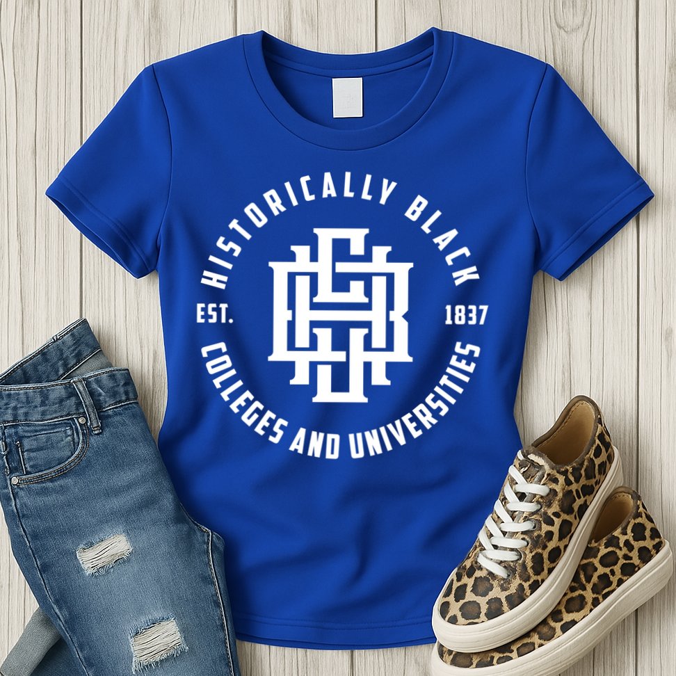 Hbcu Monogram Historically Black Colleges And Universities Great Gift Womens T-Shirt