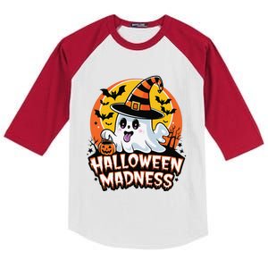 Halloween Madness Kids Colorblock Raglan Jersey