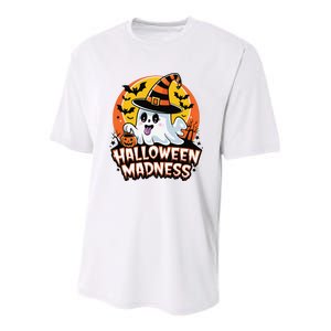 Halloween Madness Youth Performance Sprint T-Shirt