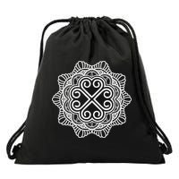 Hmong Miao Hmoob Traditional Pattern Drawstring Bag