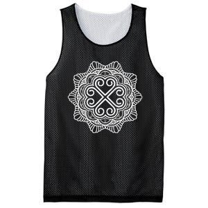 Hmong Miao Hmoob Traditional Pattern Mesh Reversible Basketball Jersey Tank