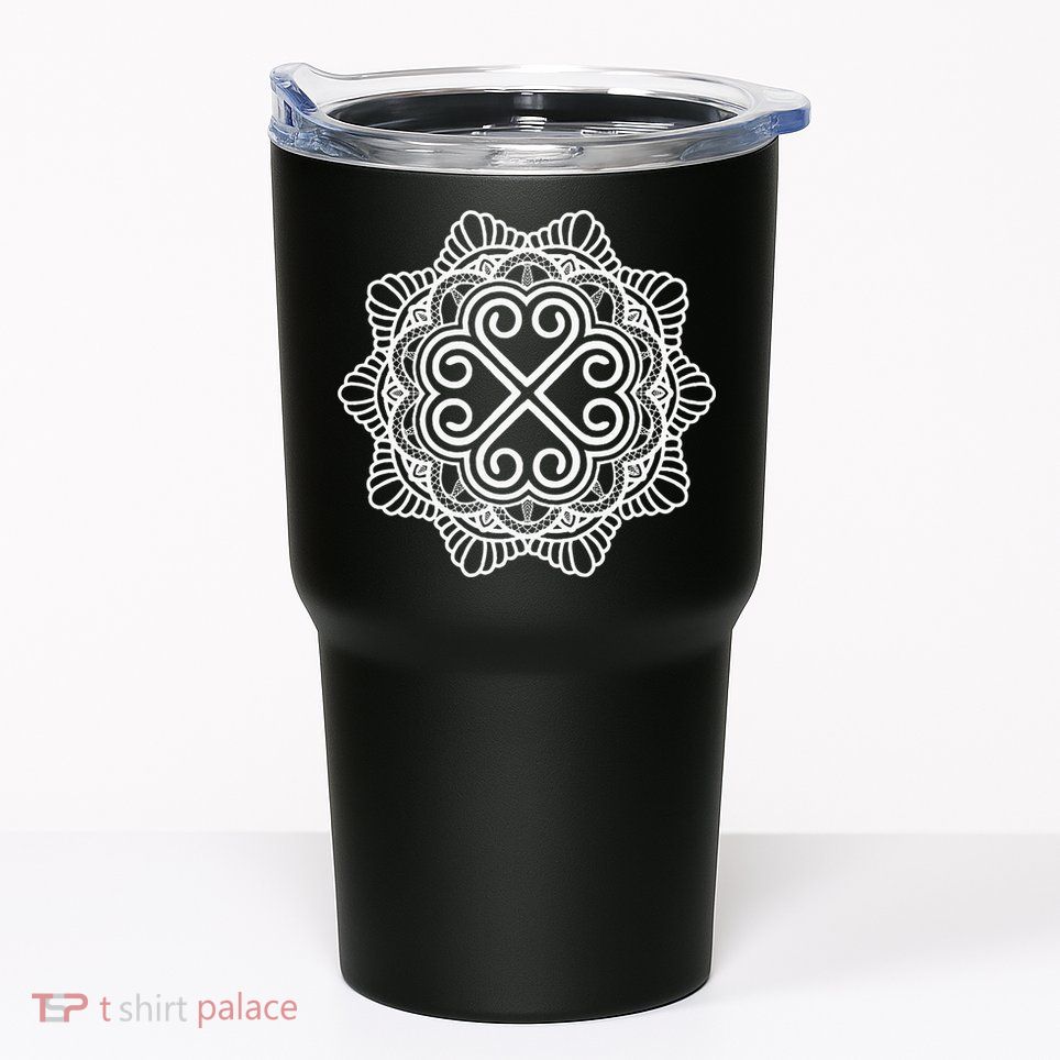 Hmong Miao Hmoob Traditional Pattern Tumbler