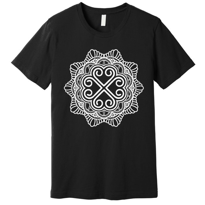 Hmong Miao Hmoob Traditional Pattern Premium T-Shirt