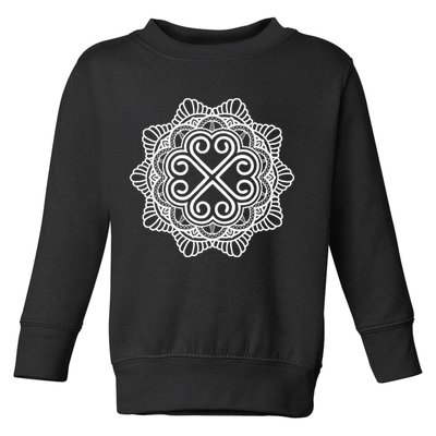 Hmong Miao Hmoob Traditional Pattern Toddler Sweatshirt