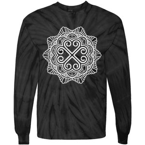 Hmong Miao Hmoob Traditional Pattern Tie-Dye Long Sleeve Shirt