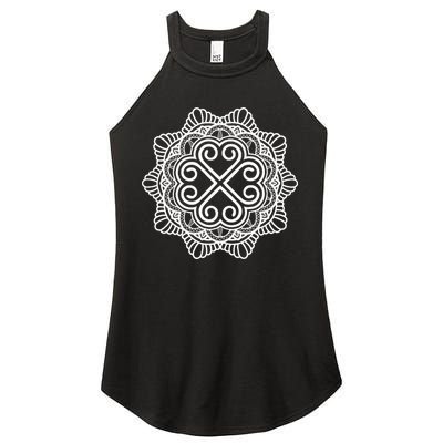 Hmong Miao Hmoob Traditional Pattern Women's Perfect Tri Rocker Tank