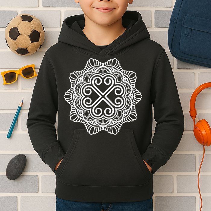 Hmong Miao Hmoob Traditional Pattern Kids Hoodie
