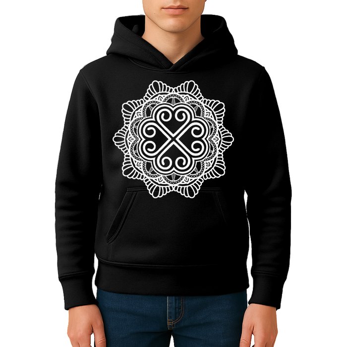 Hmong Miao Hmoob Traditional Pattern Kids Hoodie