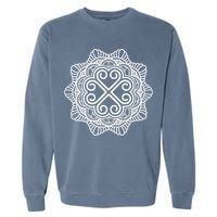 Hmong Miao Hmoob Traditional Pattern Garment-Dyed Sweatshirt